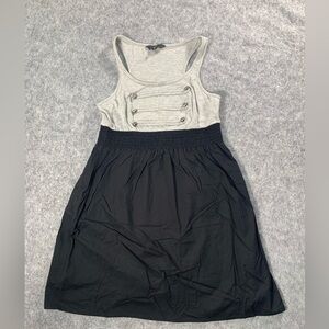 Gray and Black G-21 Mini Dress